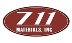 711 materials, INC logo